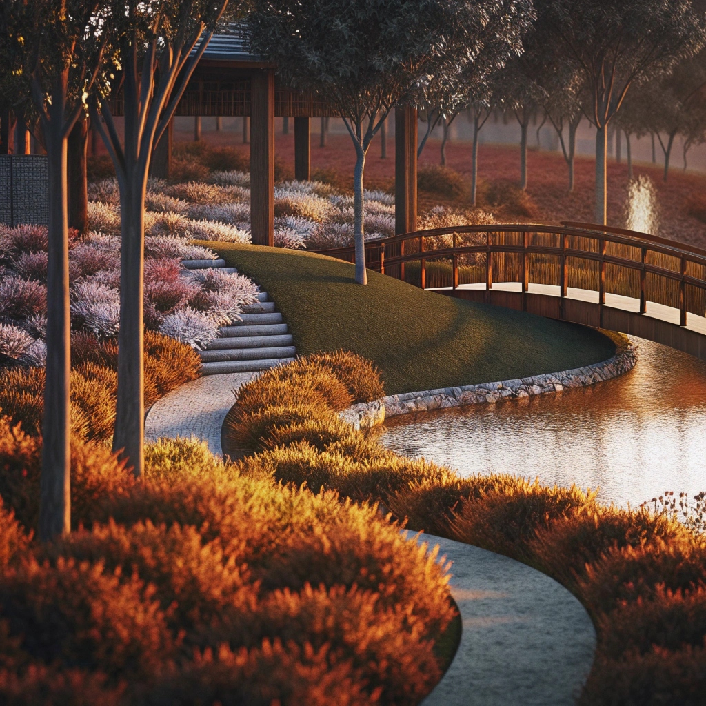 Completed landscape project by Comfortchartar
